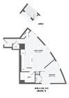 1 Bed/1 Bath-A16